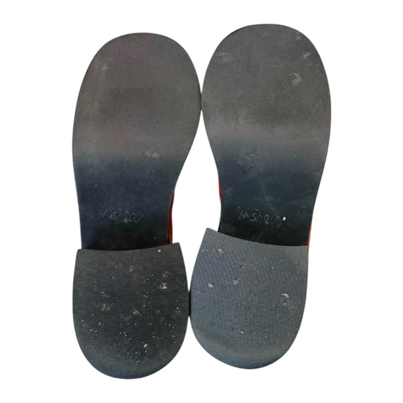 RARE Vintage Y2K Steve Madden Heat Map Chunky Platform Leather Loafers Size 8 - Picture 9 of 12